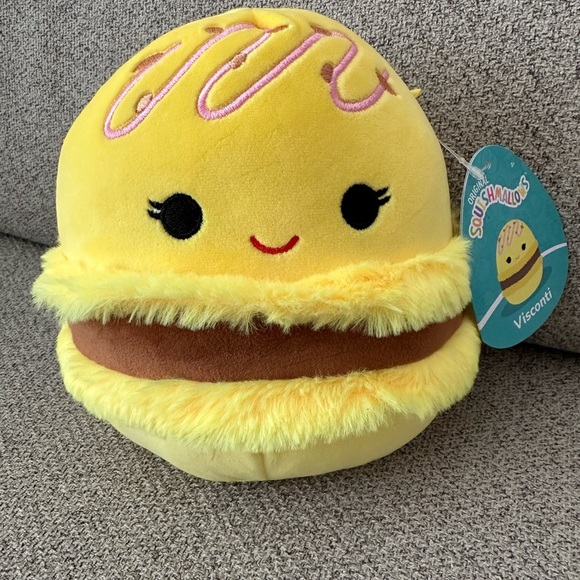 Nwt 7" Visconti The Limone & Cioccolato Amaretto Squishmallow - Picture 2 of 5